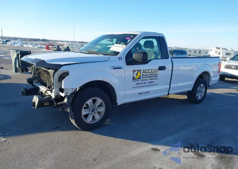 2017 Ford F-150 Xl from USA, damaged, VIN 1FTMF1CF4HKE36839
